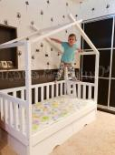 Мебель для детской на заказ "Кровать домик Яра"