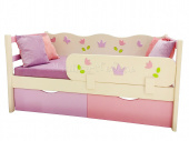 Мебель для детской на заказ "Детская кроватка "Брусничка""