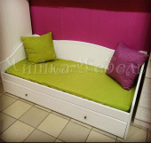 Мебель для детской на заказ "Кровать с ящиками "Август""