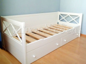 Мебель для детской на заказ "Кровать для подростка Скандинавская"