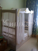 Мебель для детской на заказ "Кровать с балдахином "Волшебный сон""