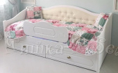 Мебель для детской на заказ "Кровать с мягкой спинкой "Лидия""
