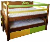 Мебель для детской на заказ "Кровать выкатная для детей"